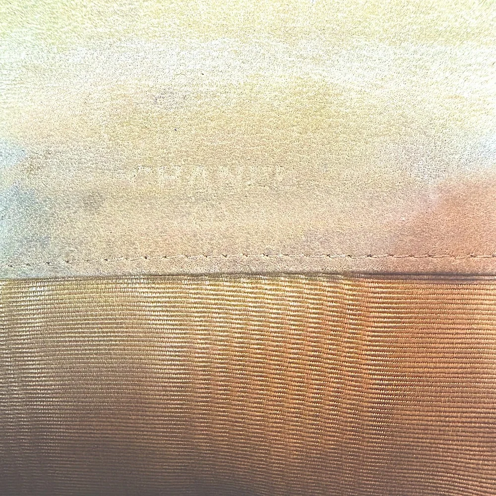 Chanel Bifold Wallet 6-Series Beige Caviar Vintage Authentic W Card Rare 2000s - Picture 11 of 15